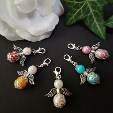 Bastelset Farbmix AB 50 Schutzengel Glücksbringer Engel Basteln Perlen E12ABB23