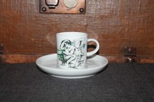 Saeco Body Talk Arzberg Espressotasse Unterteller Eric Andersen grün