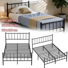 90/140/160cm Metallbett mit