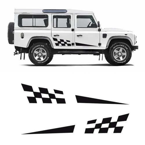 Aufkleber seitlich racing flag - seitlich,