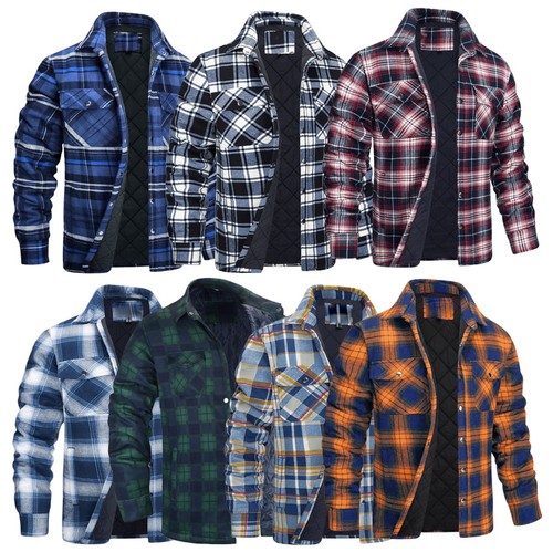 Winter plaid baumwolle jacken - winter,