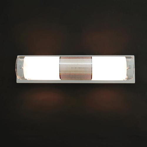 Wandlampe glas metall e14 - metall,