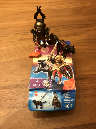 Playmobil 4811 wolfsritter mit - wolfsritter,