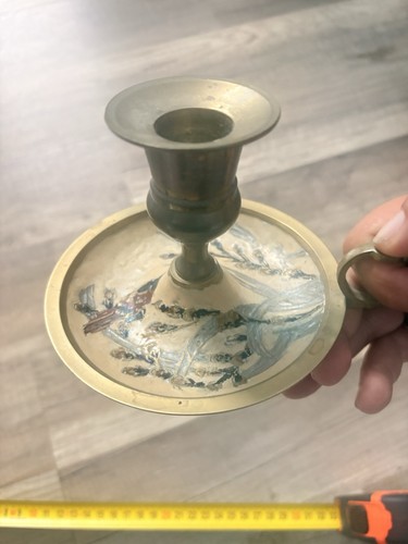 Vintage kammerleuchter messing - kammerleuchter,