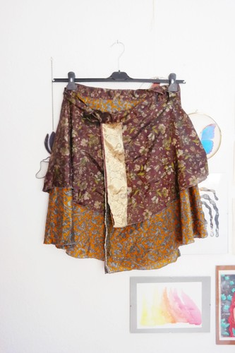 Wickelrock seidenrock hippie - wickelrock,