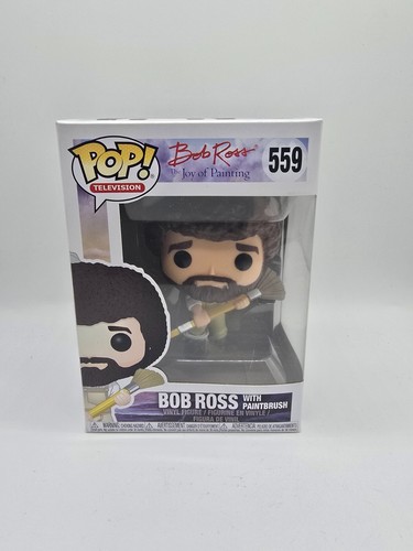 Funko pop bob ross - ross, with