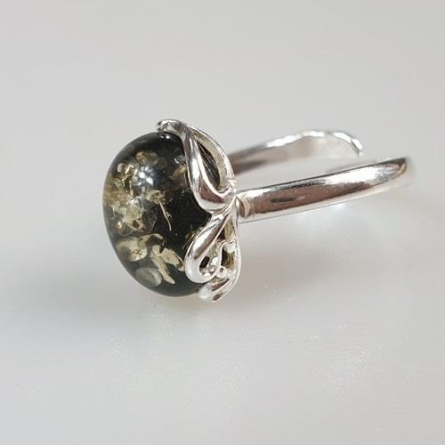 Klein silber 925 ring - , mit