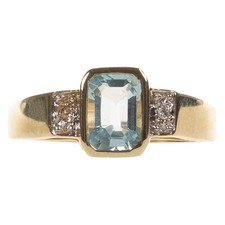 Damen Ring in Gold 333 mit