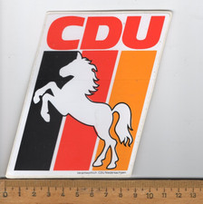 alter Aufkleber : CDU Niedersachsen 80er / 90er **Politik