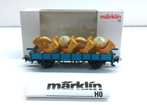 Märklin flachwagen mit - märklin, h0