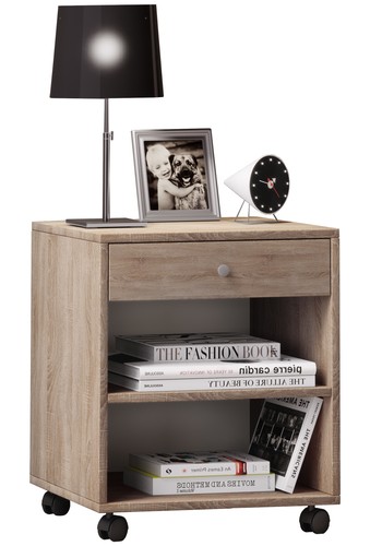 Holz nachttisch rolda - holz,