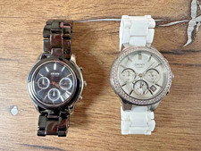 2x DKNY Uhr Damen Weiß +
