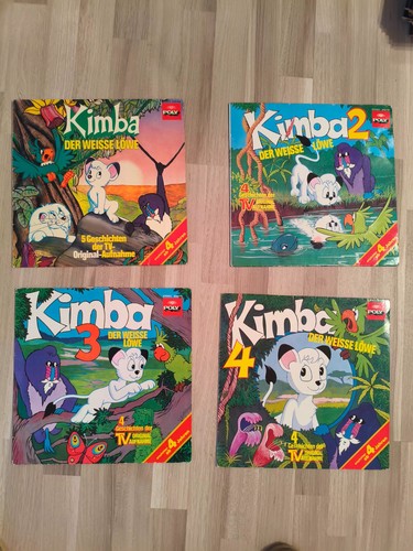 Kimba der weiße - 4x, löwe