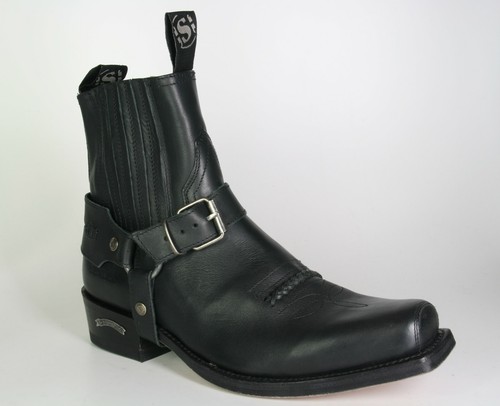 6445 sendra stiefelette negro - 6445,