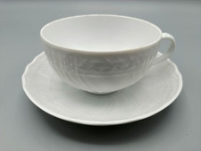 Hutschenreuther Dresden weiß Teetasse mit Untertasse