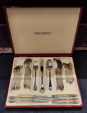 Robbe & Berking Besteckset / Koffer 150er-Silber, 30-teilig