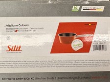 SILIT Vitiliano Colours rosso Stielkasserolle *NEU und OVP*