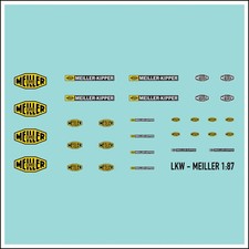 Waterslide Decal 1:87 -
