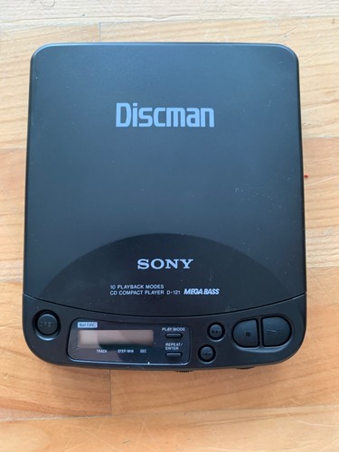 Sony discman 125 player - d-125, cd