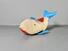 Vintage Wal von Renate Müller, Sonneberg Rupfentier Therapeutisches Spielzeug