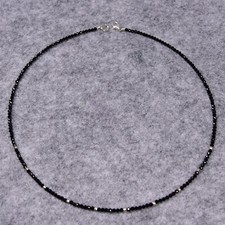 Spinell Halskette, 925er