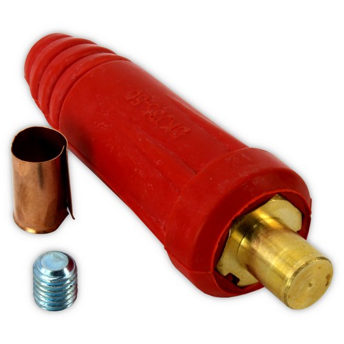 Kabelstecker 50mm rot - 35-50mm²,