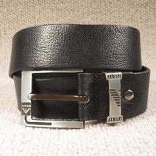 Armani Herren Leder Gürtel