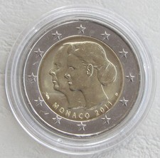 2 Euro Gedenkmünze Monaco