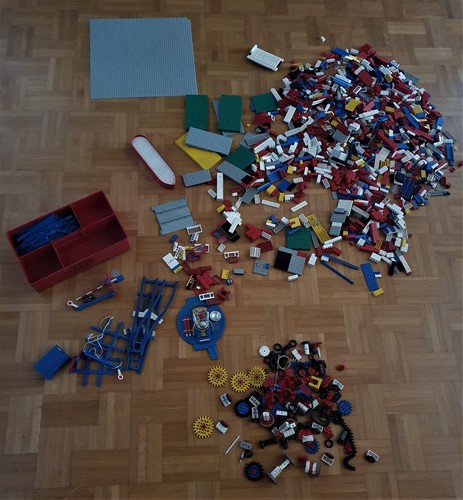 Lego vintage konvolut - konvolut, blaue