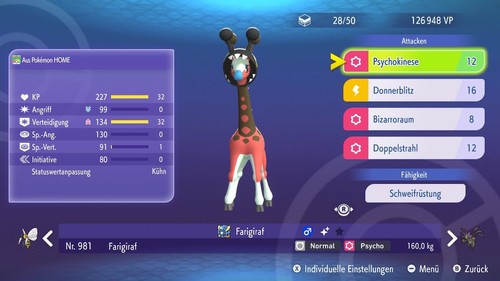 Shiny farigiraf - farigiraf, |