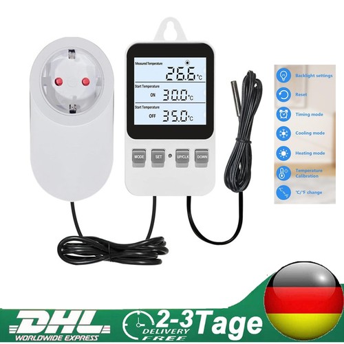 Thermostat digital steckdose - thermostat,