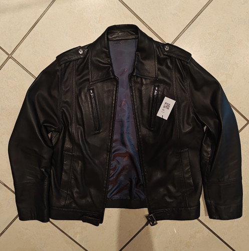 Versace lederjacke perfecto - versace,
