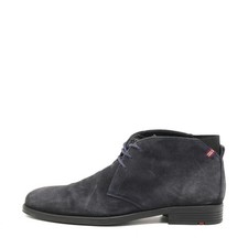 Lloyd Herren 18249 Stiefeletten Blau Wildleder High-Top Chukka Boots EU 42,5
