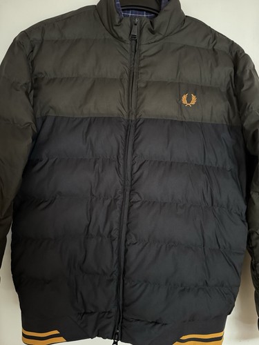 Fred perry bomberjacke - bomberjacke, olive