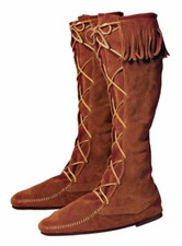 Mittelalter Stiefel braun mit