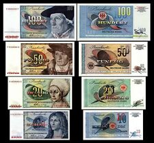 10 - 100 Deutsche Mark