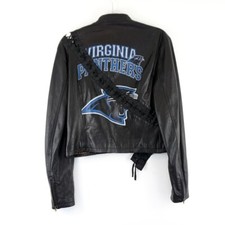 Lederjacke frauen Dolce&Gabbana S/M Virginia Panthers