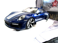 PORSCHE 911 Carrera 992 Sport Classic 2022 blau blue ZUM ÖFFNEN Minichamps 1:18