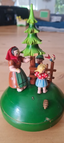 Antike spieldose hänsel - hänsel, &