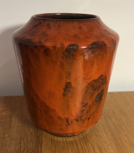 Scheurich fat lava vase - scheurich, rot