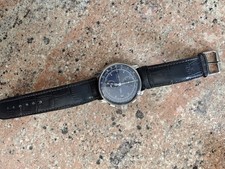 Zeppelin Herrenuhr 7680-1 Chrono Uhr 100 Jahre Zeppelin Lederband Chronograph 