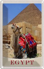 Blechschild 18x12 cm Ägypten