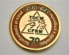 C412) Emaille YDCW CPRW Schutz ländliches Wales Abzeichen Krawatte Anstecknadel