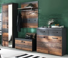 Garderobenset 4 tlg. Flur