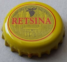 Kronkorken Retsina Weißwein Griechenland Greece 1 Stück KK Crown Bottle cap 