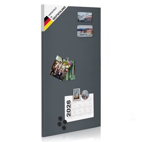 Magnettafel aus metall 37x78cm - aus,