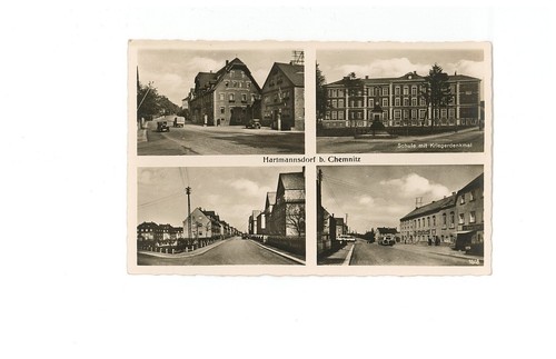 Ansichtskarte hartmannsdorf - ansichtskarte,