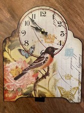 Uhr aus blech nostalgisch - uhr, blech,