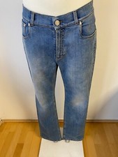 Billionaire By Gucci Regular Fit Jeans Leder Logo Gr.32