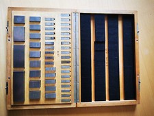 CARY Le Locle Endmaße, Parallel Endmaßsatz Swiss made, in Box, used